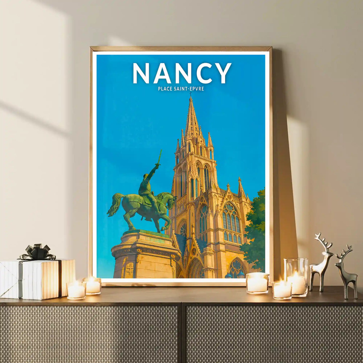 Affiche - Nancy - Place Saint-Epvre