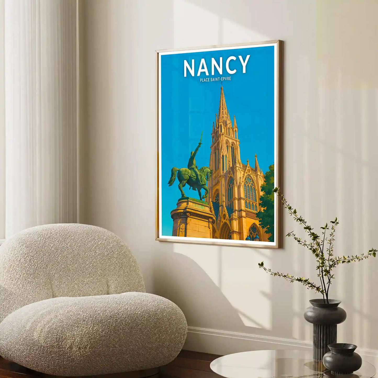 Affiche - Nancy - Place Saint-Epvre