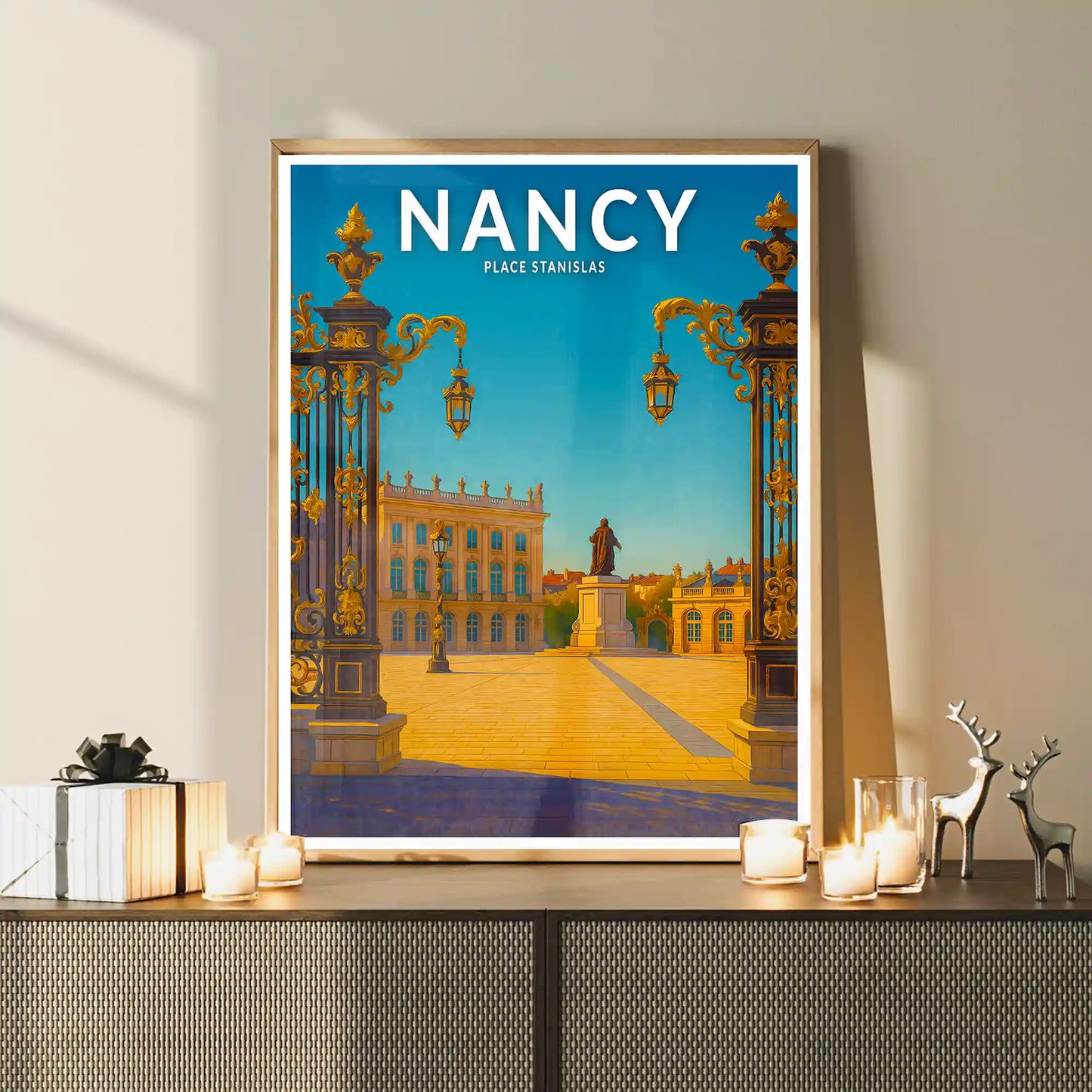 Affiche - Nancy - Place Stanislas
