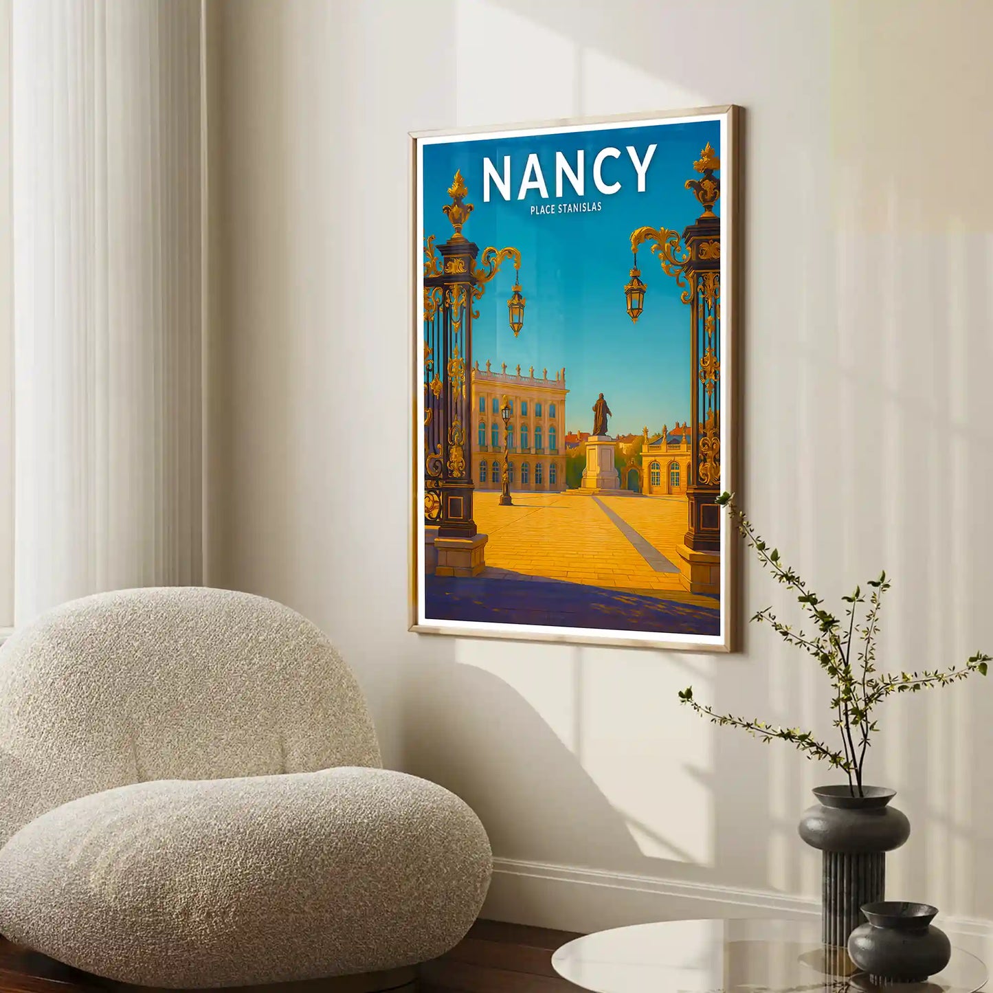Affiche - Nancy - Place Stanislas
