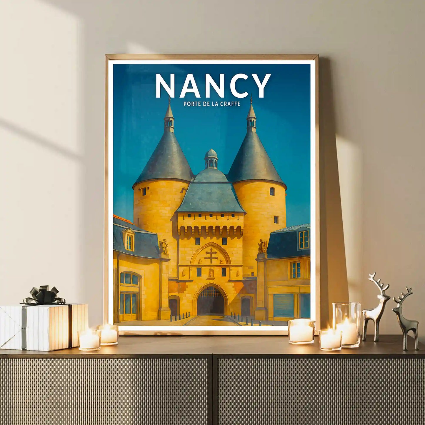Affiche - Nancy - Porte de la Craffe