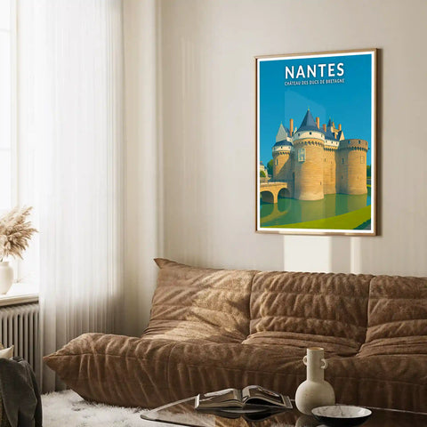 Affiche - Nantes - Château des Ducs de Bretagne