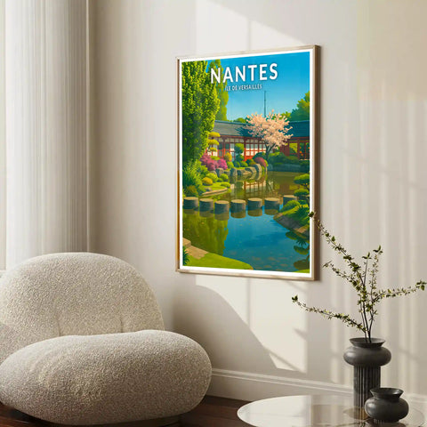 Affiche - Nantes - Île de Versailles