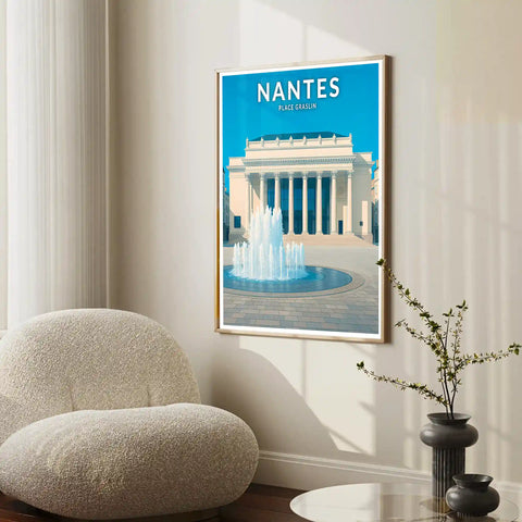 Affiche - Nantes - Place Graslin