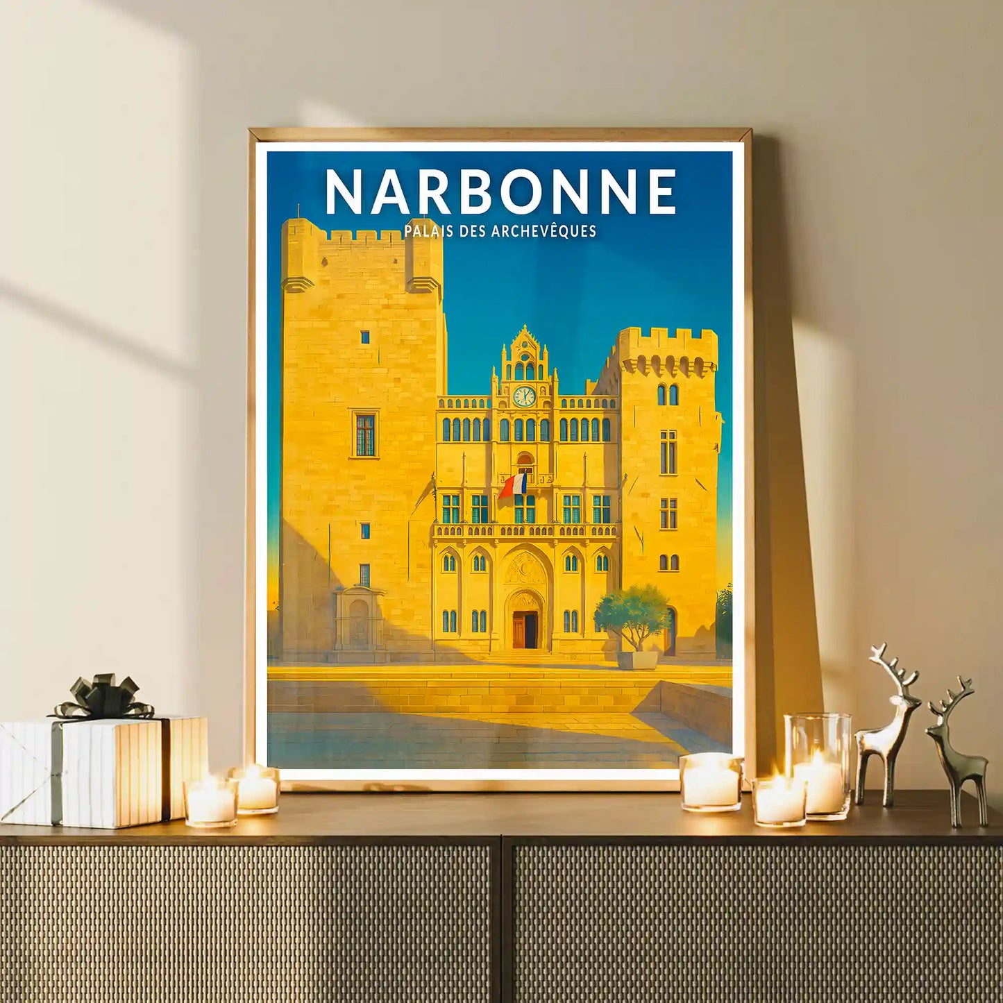Affiche - Narbonne - Palais des Archevêques