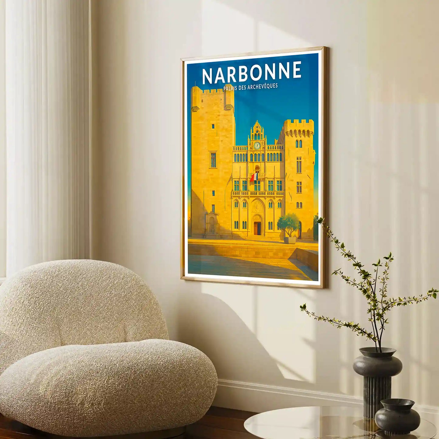 Affiche - Narbonne - Palais des Archevêques