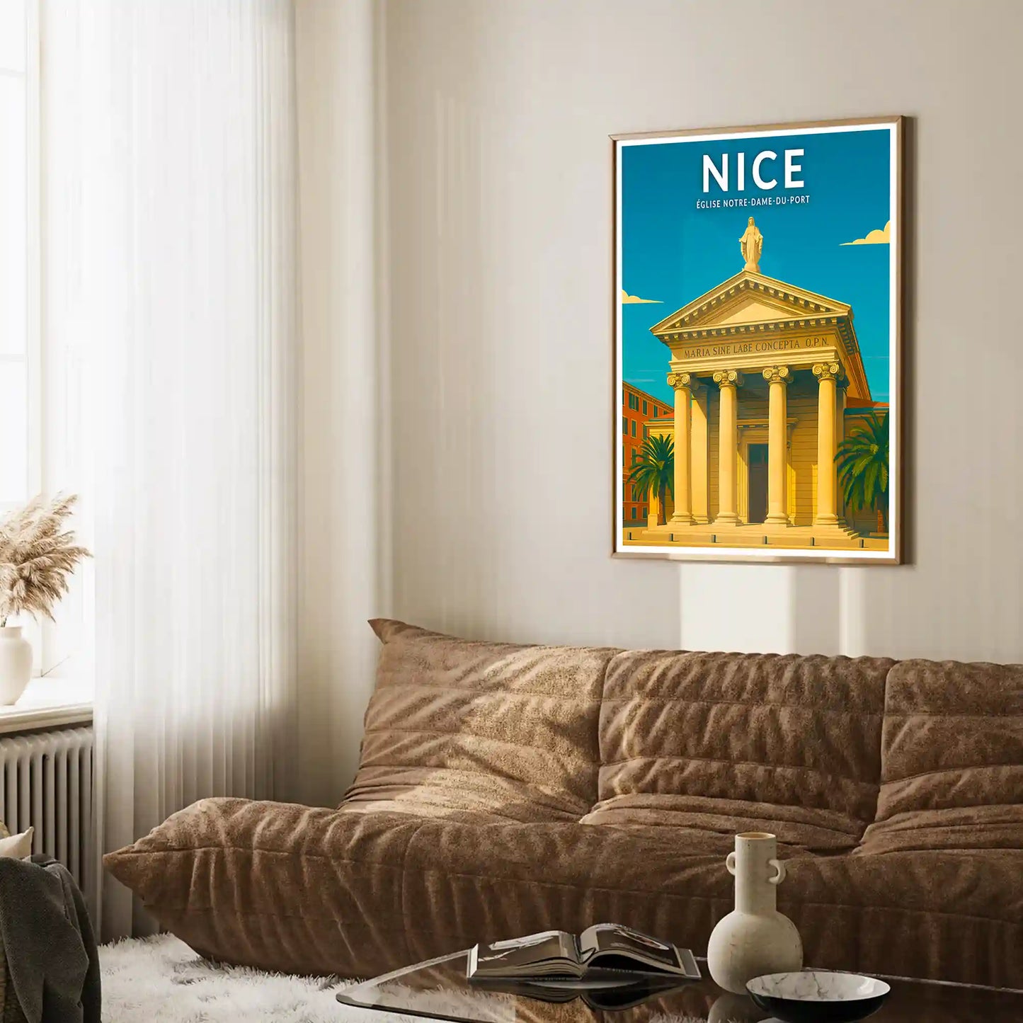 Affiche - Nice - Église-Notre-Dame-du-Port