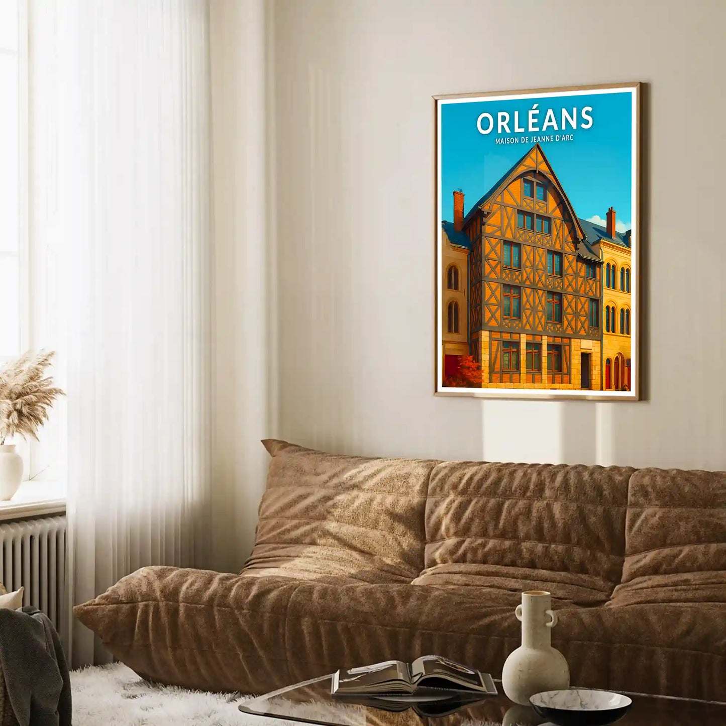Affiche - Orléans - Maison de Jeanne d'Arc
