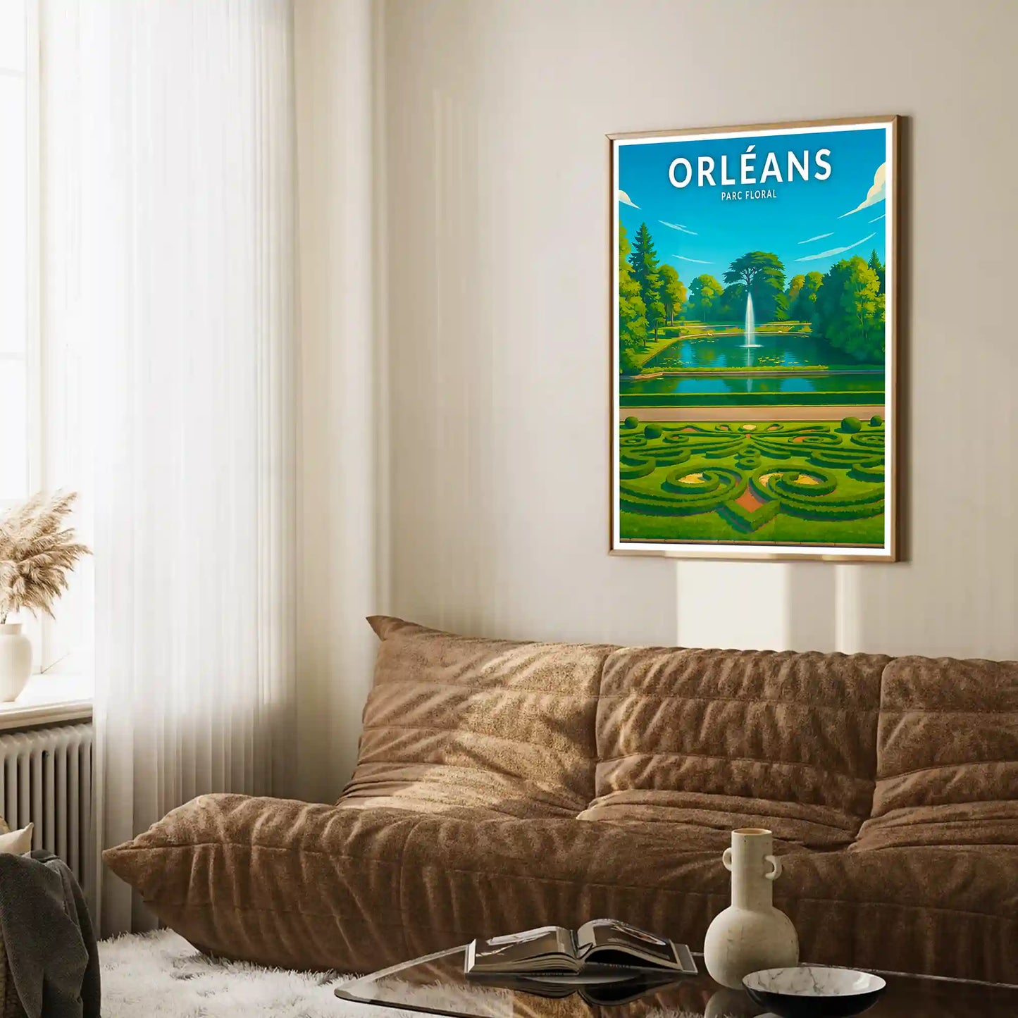 Affiche - Orléans - Parc Floral