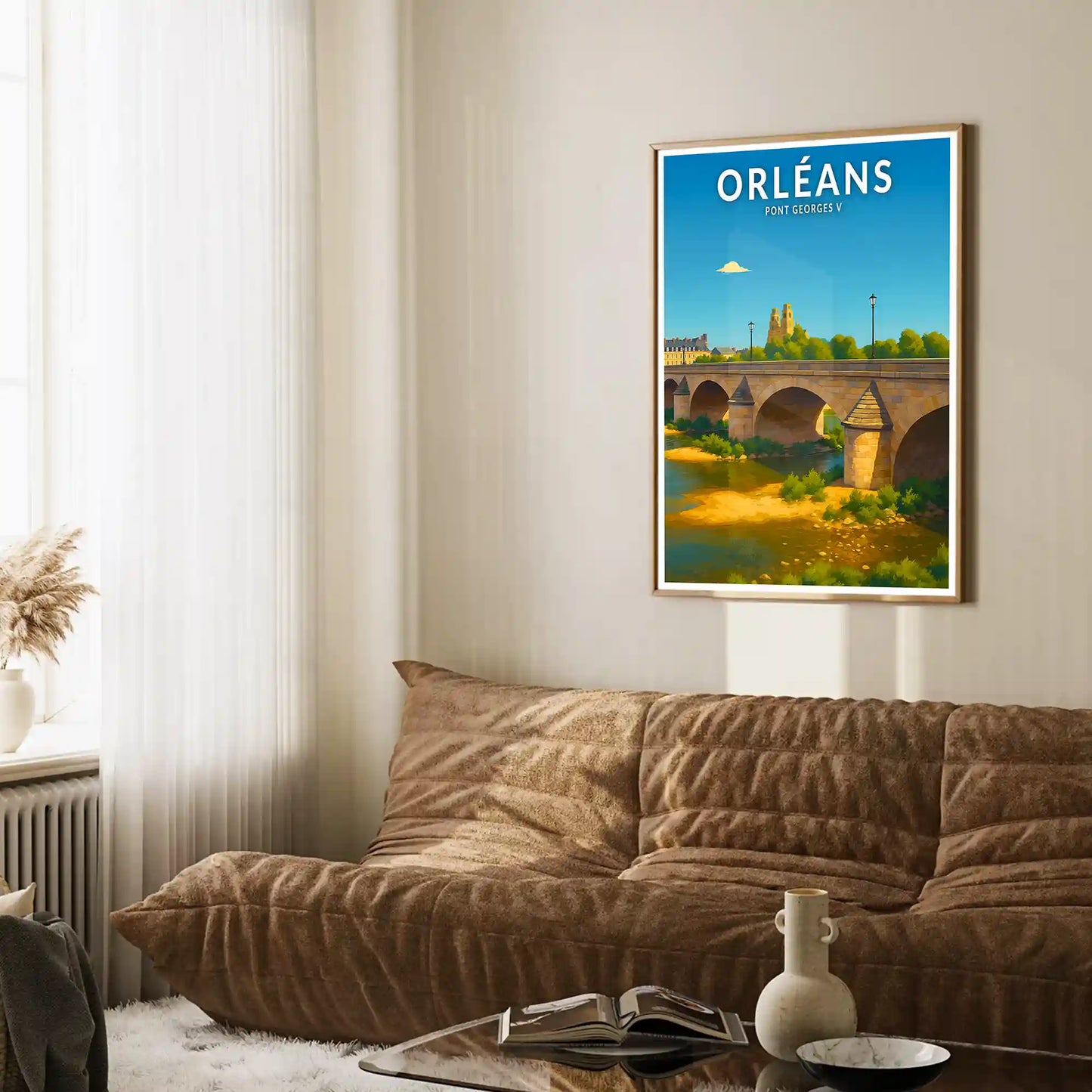 Affiche - Orléans - Pont Georges V