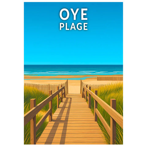 Affiche - Oye-Plage