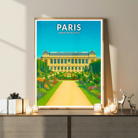 Affiche - Paris - Jardin des Plantes