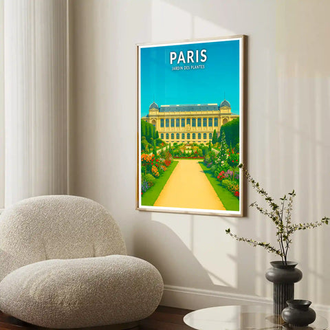 Affiche - Paris - Jardin des Plantes