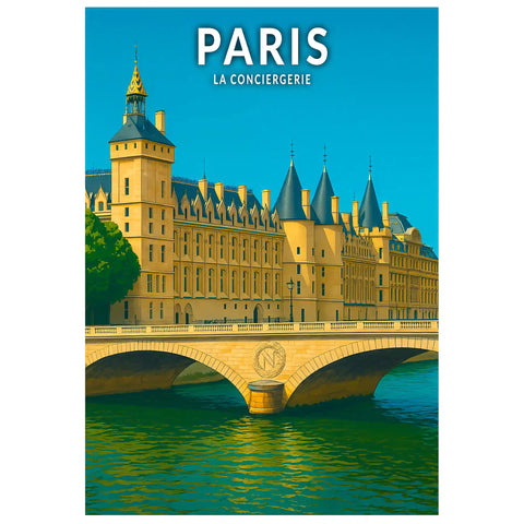 Affiche - Paris - La Conciergerie