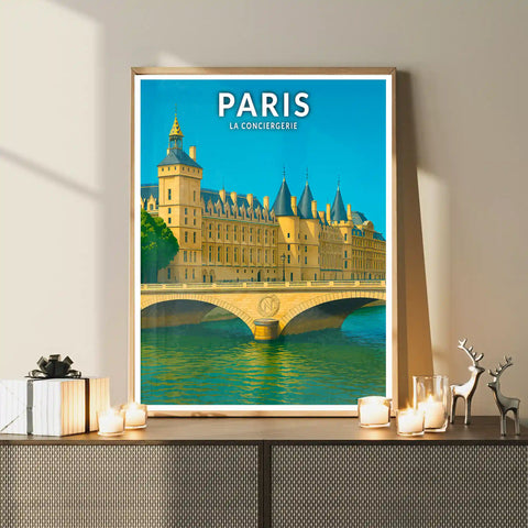 Affiche - Paris - La Conciergerie