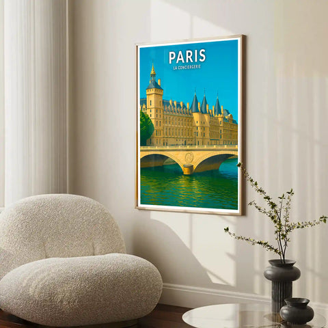 Affiche - Paris - La Conciergerie