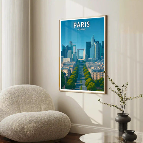 Affiche - Paris - La Défense