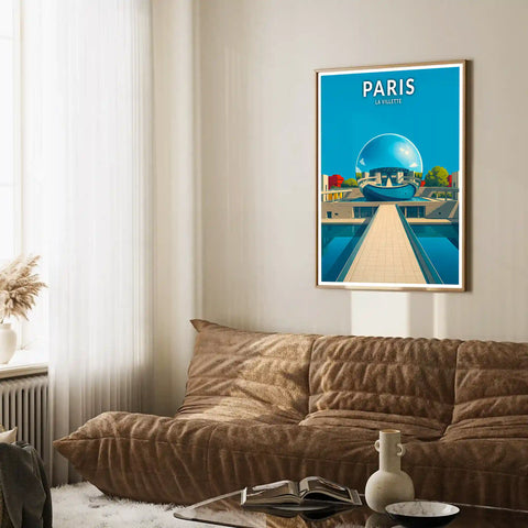 Affiche - Paris - La Villette