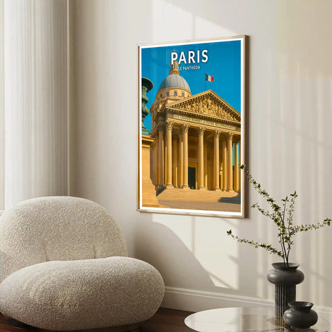 Affiche - Paris - Le Panthéon