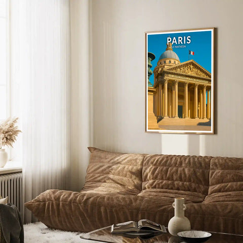 Affiche - Paris - Le Panthéon