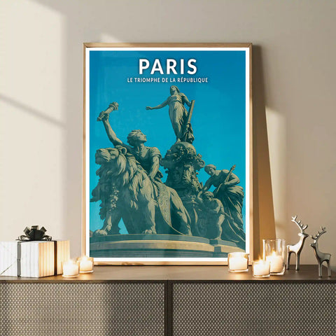 Affiche - Paris - Le Triomphe de la République