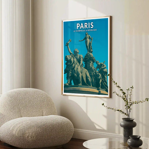 Affiche - Paris - Le Triomphe de la République