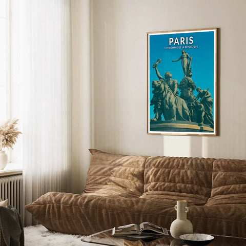 Affiche - Paris - Le Triomphe de la République
