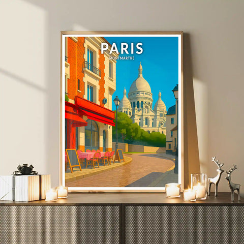 Affiche - Paris - Montmartre