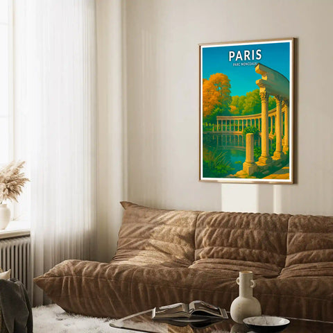 Affiche - Paris - Parc Monceaux