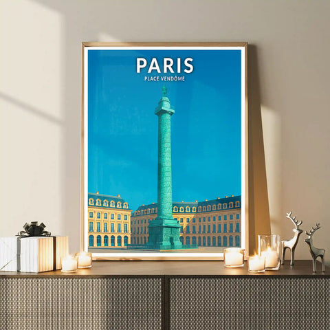 Affiche - Paris - Place Vendôme