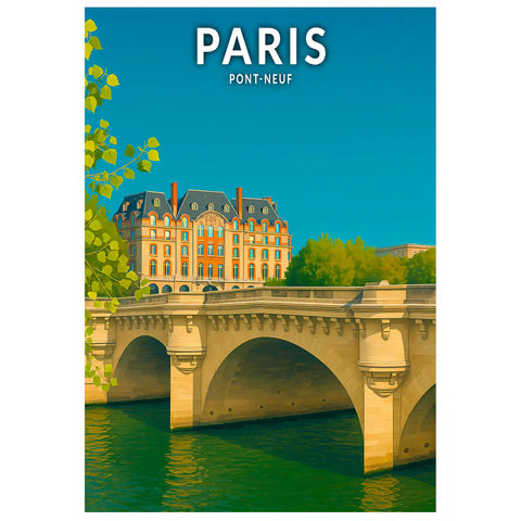 Affiche - Paris - Pont Neuf