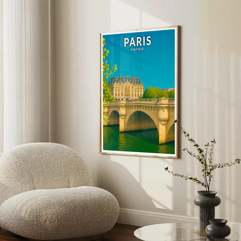 Affiche - Paris - Pont Neuf