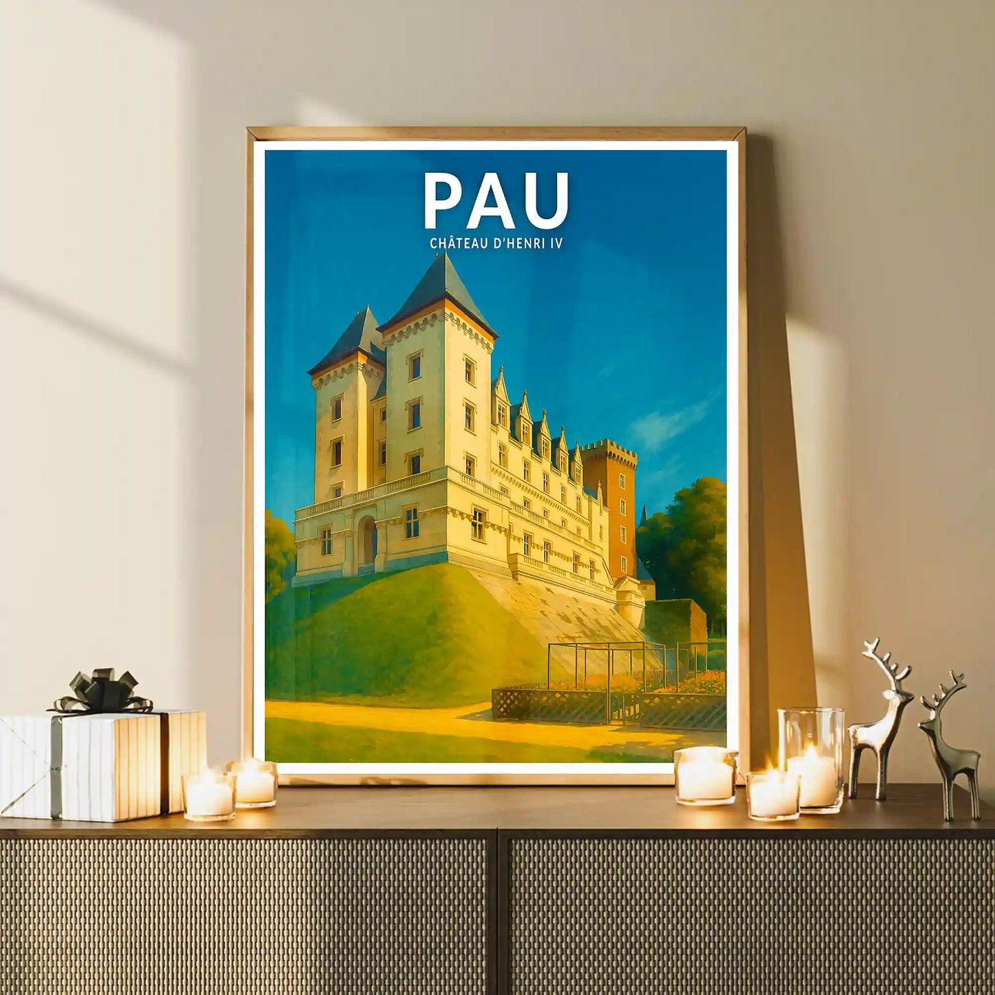 Affiche - Pau - Château d'Henri IV