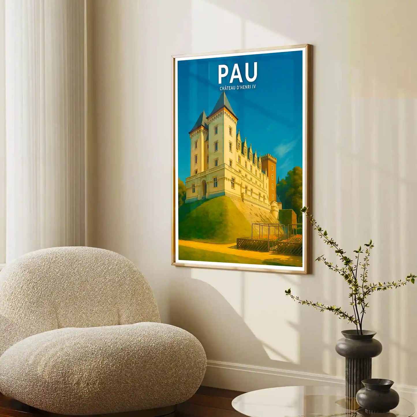 Affiche - Pau - Château d'Henri IV