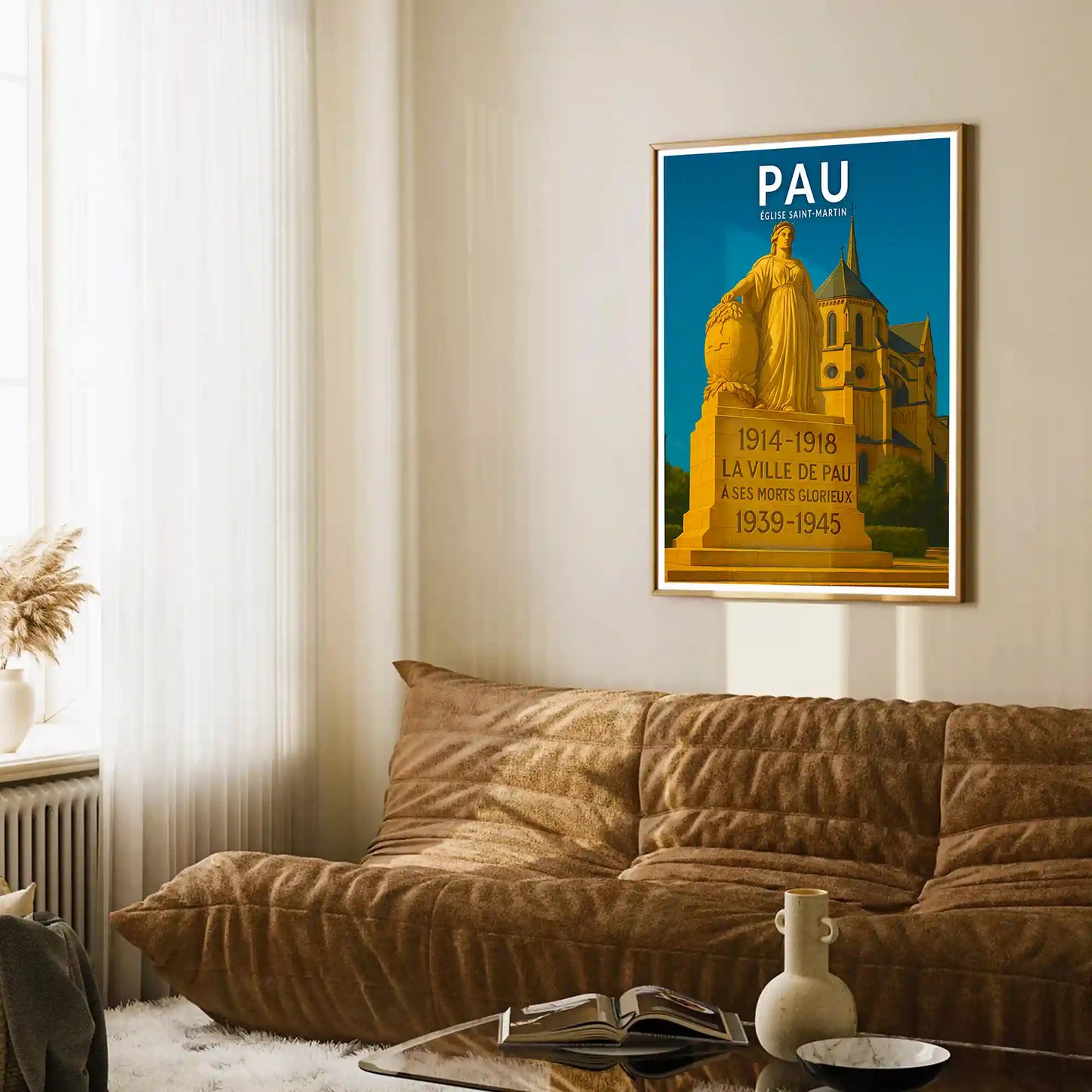 Affiche - Pau - Église Saint-Martin