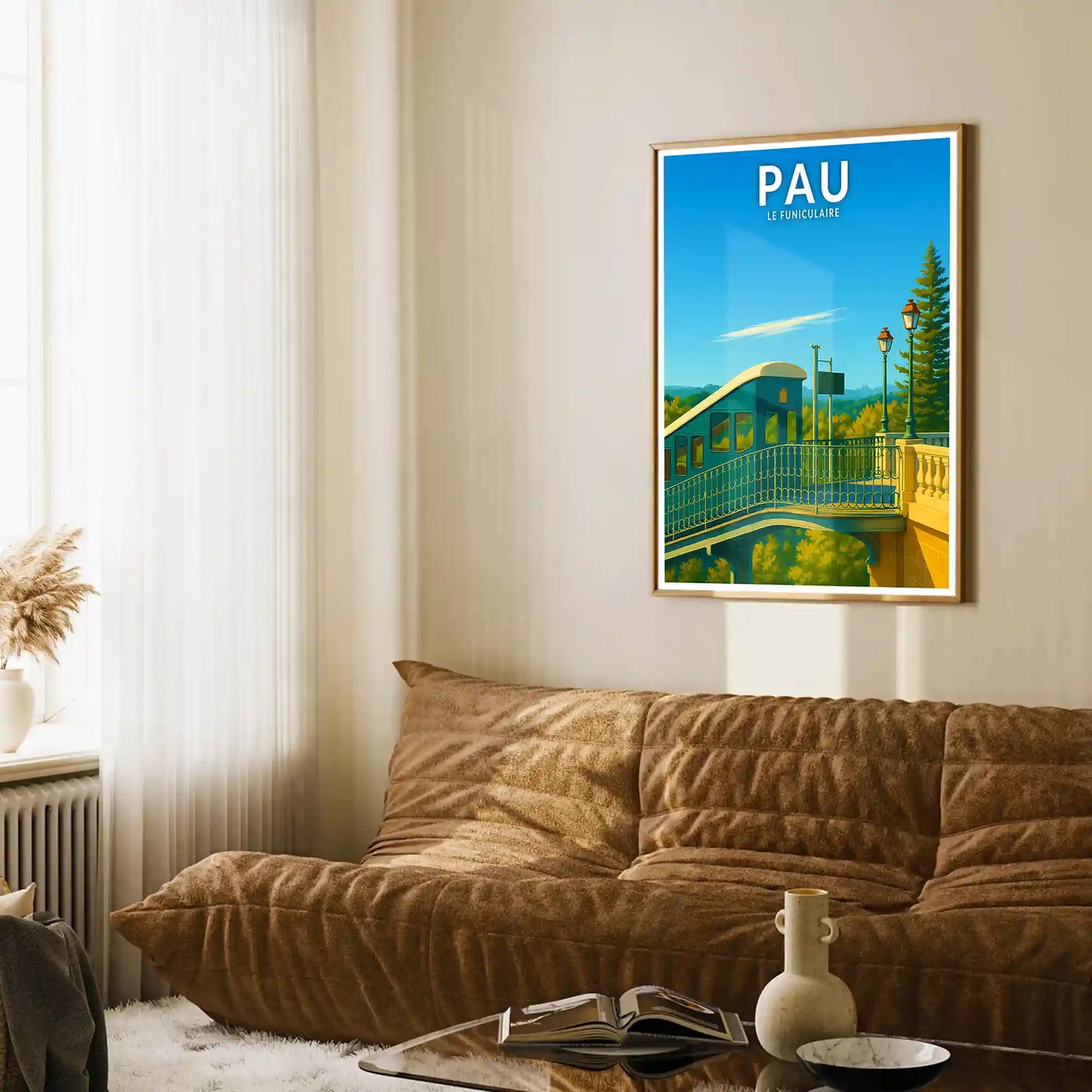 Affiche - Pau - Le Funiculaire