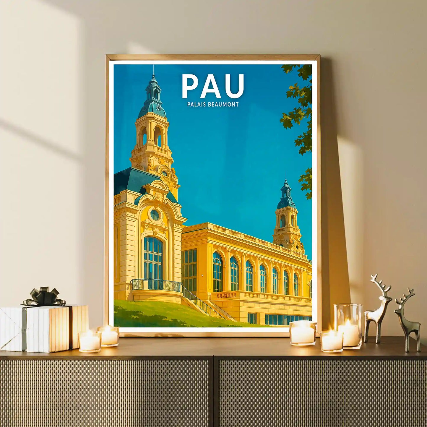 Affiche - Pau - Palais Beaumont