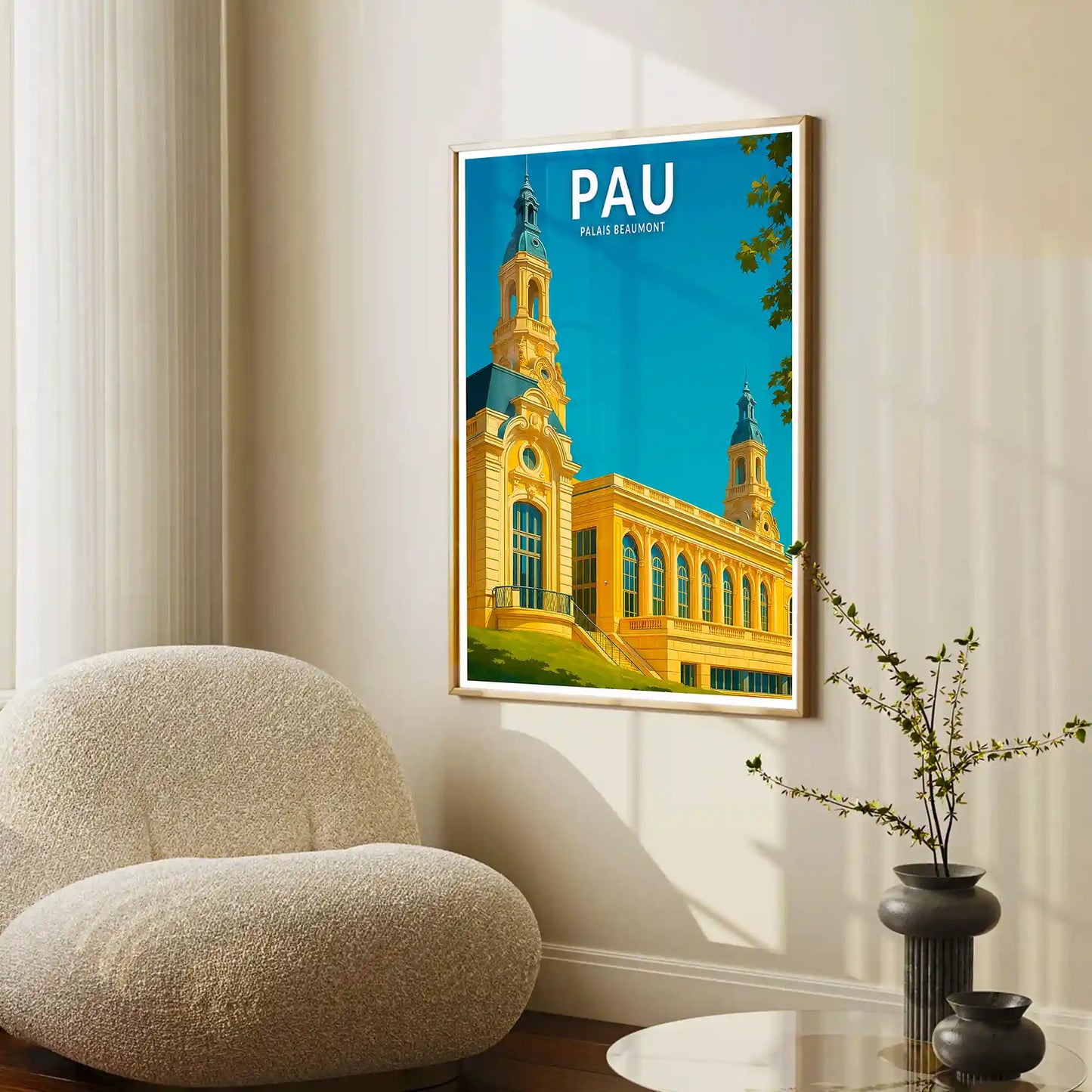 Affiche - Pau - Palais Beaumont