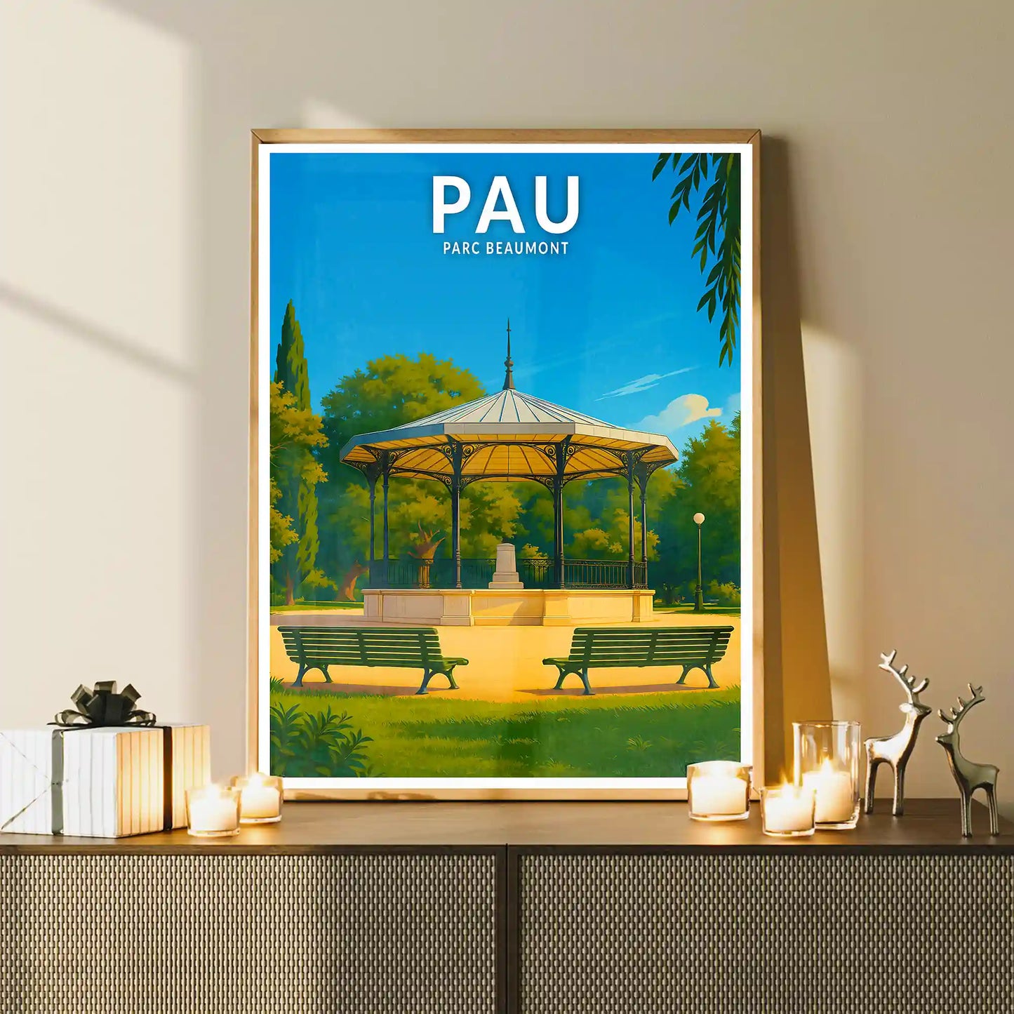 Affiche - Pau - Parc Beaumont