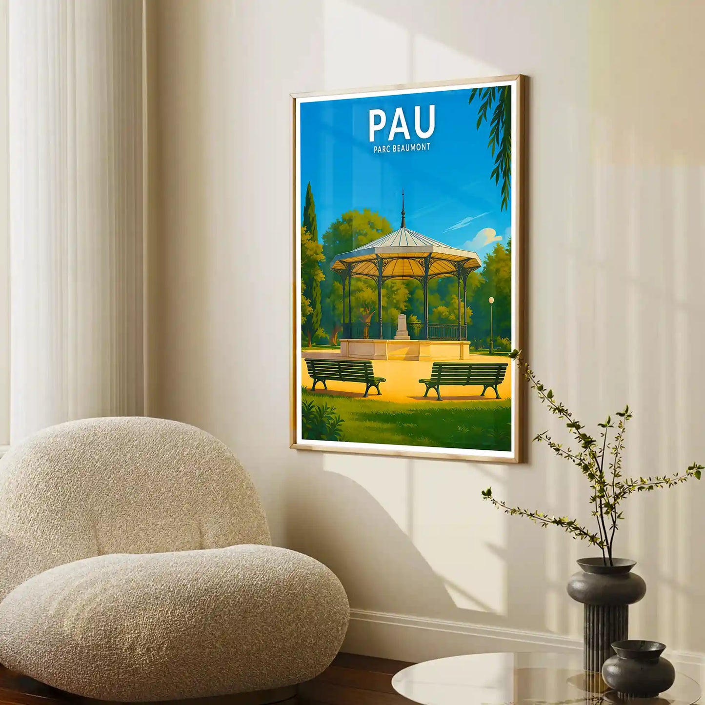 Affiche - Pau - Parc Beaumont