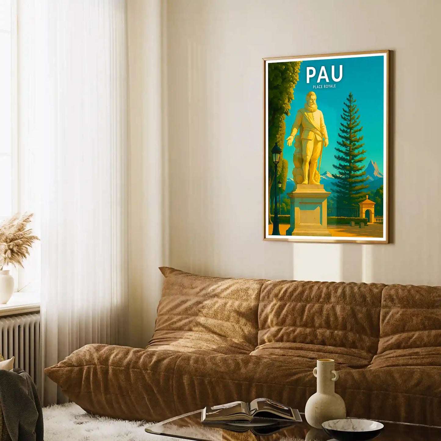 Affiche - Pau - Place Royale