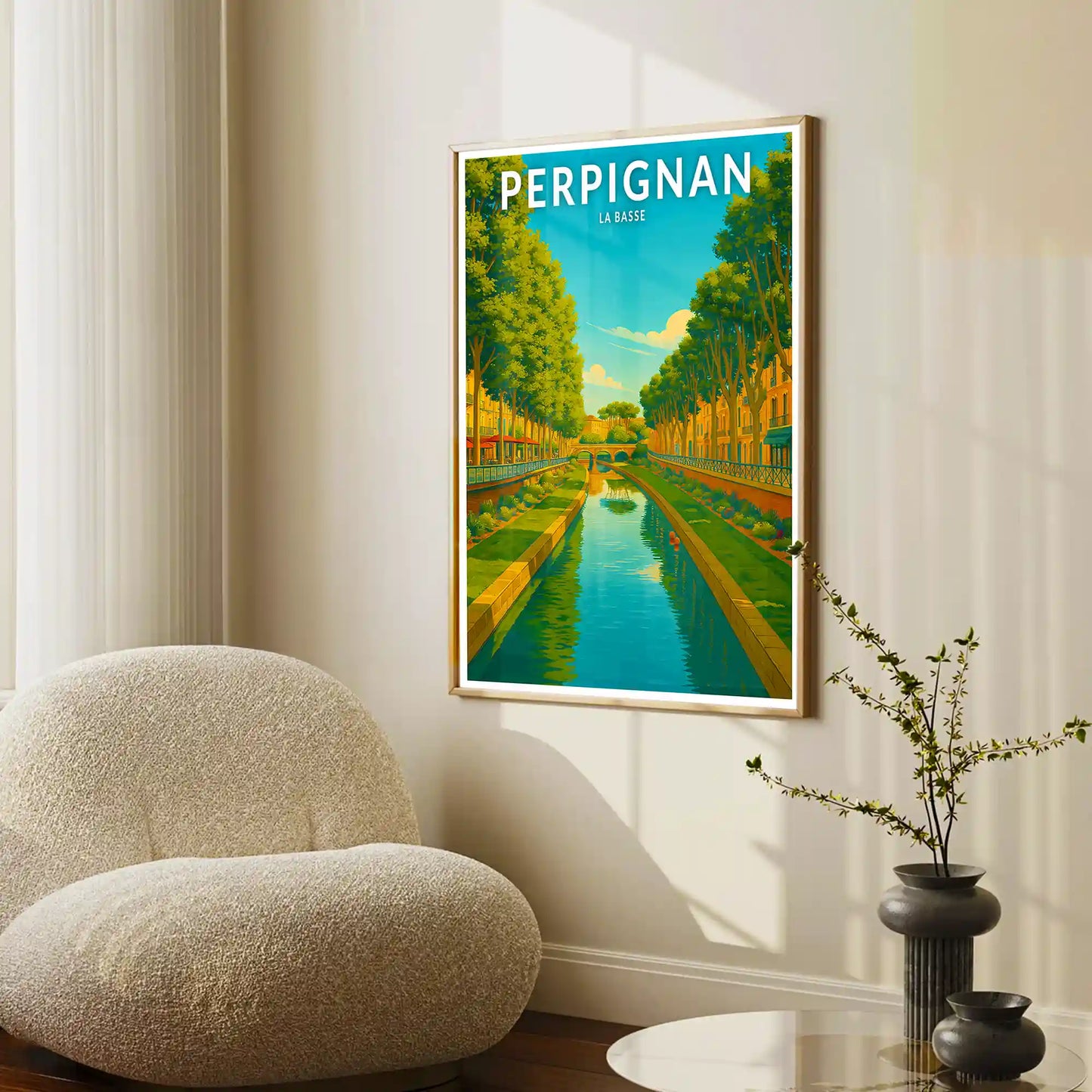 Affiche - Perpignan - La Basse