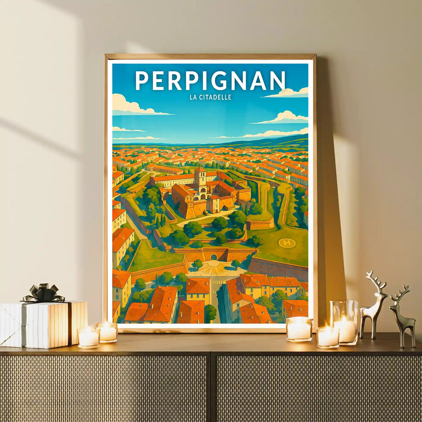 Affiche - Perpignan - La Citadelle