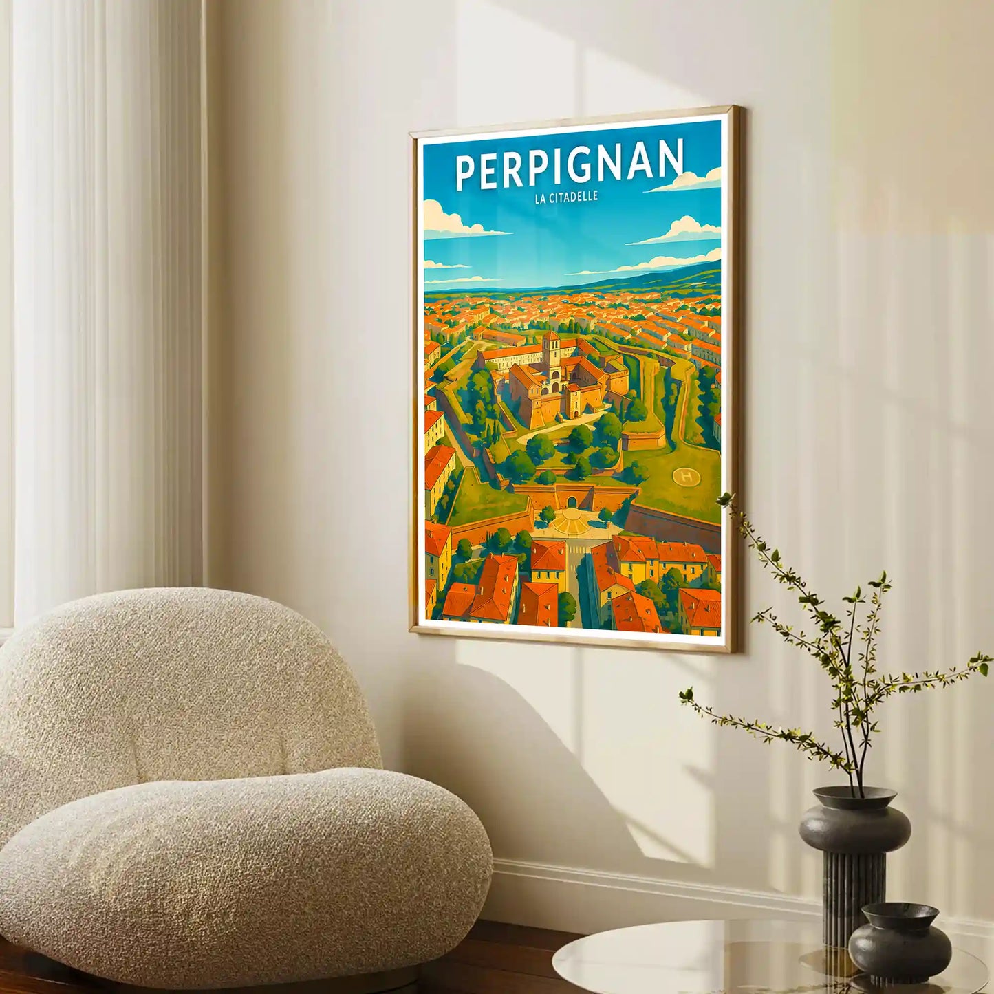 Affiche - Perpignan - La Citadelle