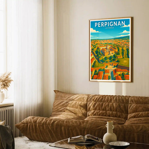 Affiche - Perpignan - La Citadelle