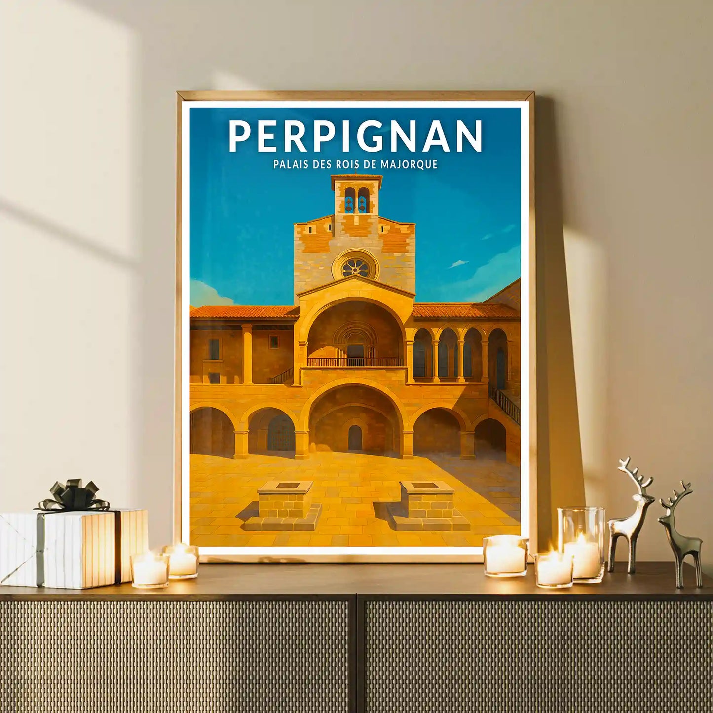 Affiche - Perpignan - Palais des Rois de Majorque