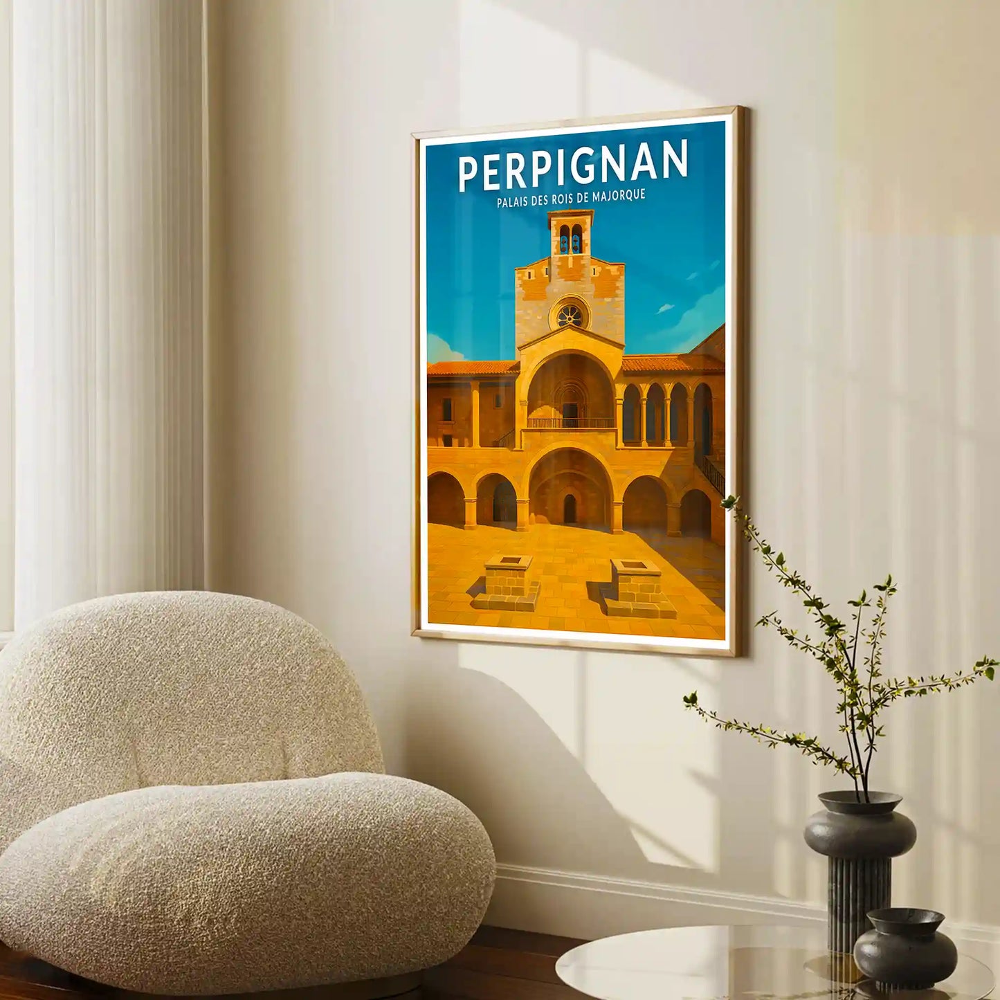 Affiche - Perpignan - Palais des Rois de Majorque