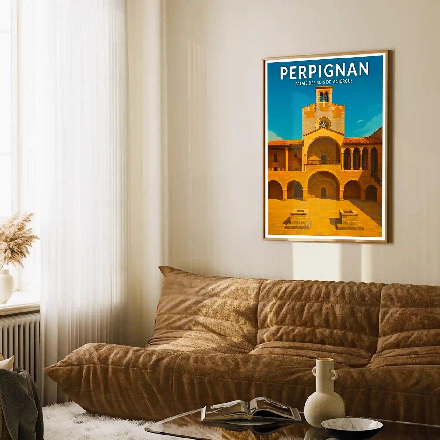 Affiche - Perpignan - Palais des Rois de Majorque
