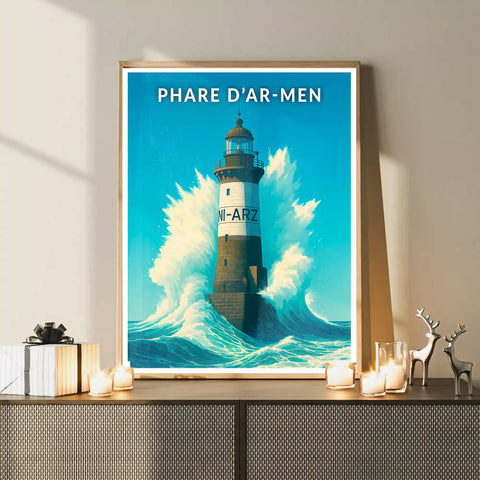 Affiche - Phare d'Ar-Men