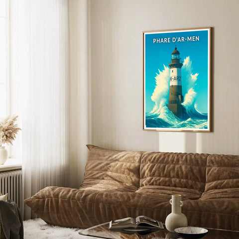 Affiche - Phare d'Ar-Men